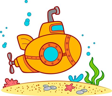 Submarine Clipart, Submarine, Clip Art