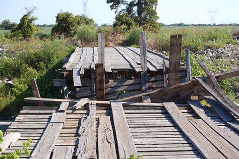 old wooden bridges falling apart now Beautiful Bridges, Old Bridges, Stone Bridge, Wooden Bridge, Old Stone, Wood Bridge, Covered Bridges, Low Country, Grits