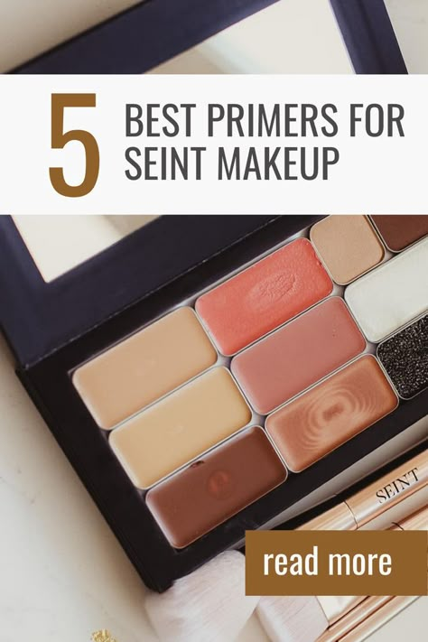 best primer to use with seint makeup Clean Makeup Look Tutorial, Quick Makeup Looks, Easy Makeup Ideas For Beginners, Makeup Ideas For Beginners, Color Correcting Guide, Simple Makeup Routine, Easy Makeup Looks, Best Face Primer, Best Primers