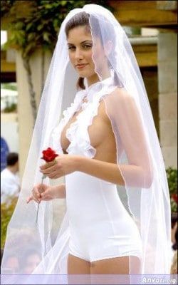 20 Worst Wedding Dresses of All Time | WeLoveDates Pinup Wedding Dresses, Ugliest Wedding Dress, Ugliest Wedding Dress Funny, Horrible Wedding Dress, Pinup Wedding Dress, Unusual Wedding Dress, Wedding Dress Fails, Weird Wedding Dress, Ugly Wedding Dress