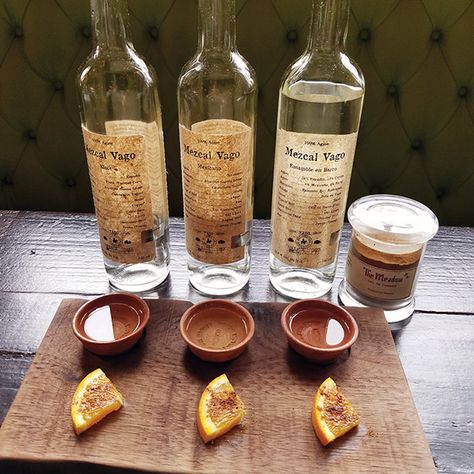 If you're looking to sample some small tastes of wine, here are some of the best local examples. | Palm Beach Illustrated Mezcal Tasting, Chakra For Beginners, Drinks Photo, Mezcal Tequila, Tequila Tasting, Key West Vacations, Tequila Bar, Drink Photo, Mole