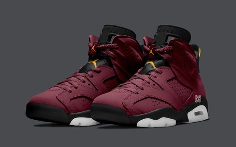 Jordan 6 Maroon, Retro Jordans, Custom Jordans, Kd Shoes, Retro 6, Jordan Retro 6, Jordan Shoes Girls, Jordan Shoes Retro, Shoes Sneakers Jordans