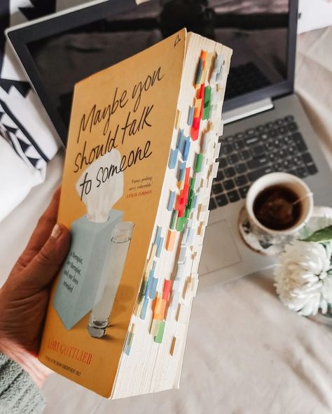 "There’s no hierarchy of pain. Suffering shouldn’t be ranked, because pain is not a contest." | Maybe You Should Talk to Someone: A Therapist, Her Therapist, and Our Lives Revealed by Lori Gottlieb 🩺 A relevant non-fiction that dives into the life of a therapist and gives nuanced context to the world of therapy. I got to learn so much about human nature and reasons behind our actions. Not only that, this book gives hindsight into the life of a therapist as she undergoes therapy herself. 👩🏽‍⚕... Therapist Books, Lori Gottlieb, Being A Therapist, Therapist Aesthetic, 2025 Prayer, Give It Time, Talk To Someone, Top Reads, Prayer Board
