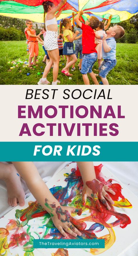 Discover how to effectively teach preschoolers about their emotions, offering them the tools for better emotional understanding and expression. Learn strategies for helping toddlers manage big emotions, through activities designed for emotional development in early childhood. Engage your child at home with social emotional activities that foster growth and learning. Activities For Social Emotional Learning, Preschool Emotion Activities, Emotions Crafts For Toddlers, Feelings And Emotions Preschool, Emotions Activities For Toddlers, Social Emotional Activities Preschool, Social And Emotional Learning Activities, Preschool Feelings, Story Books For Toddlers