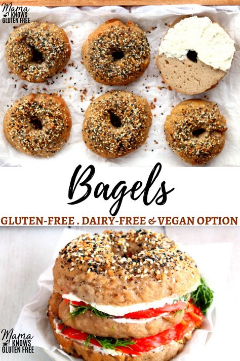 Vegan Bagels, Gluten Free Bagel Recipe, Pillsbury Gluten Free, Montreal Style, Vegan Bagel, Canadian Cuisine, Boys Food, Gluten Free Bagels, Pan Sin Gluten