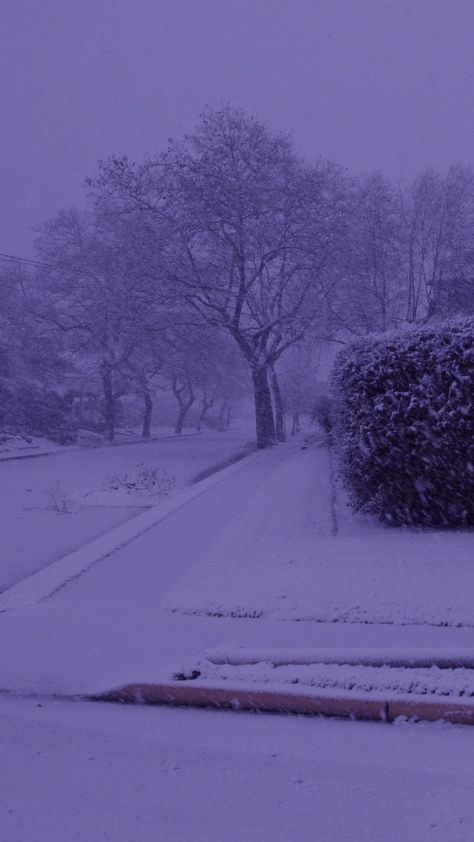 Cold Purple Aesthetic, Purple White Aesthetic Wallpaper, Purple Atheistic Wallpaper, Purple Snow Aesthetic, Winter Purple Aesthetic, Purple Winter Aesthetic, Purple And White Aesthetic, Theme Rp Soft Purple, Light Purple Wallpaper