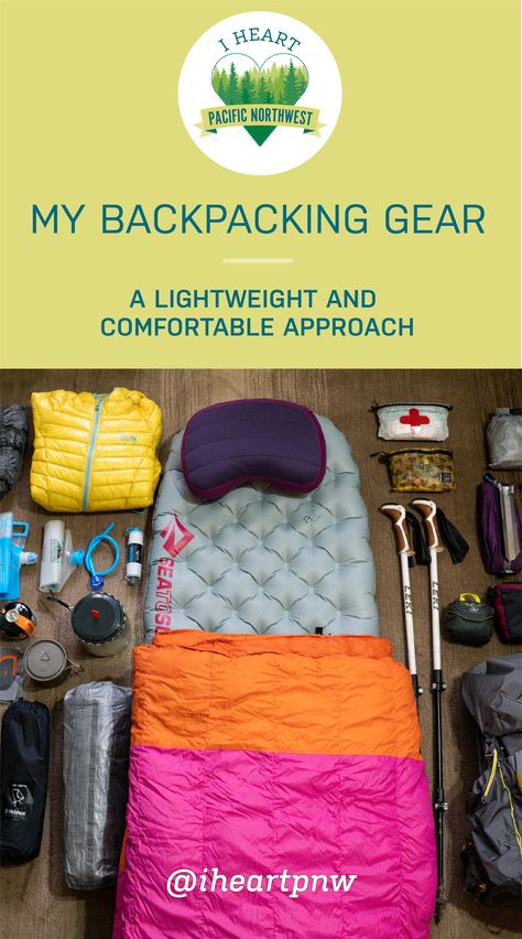 My Backpacking Gear List – A Lightweight & Comfortable Approach Backpack Camping Essentials, Backpacking Necessities, Backpacking Hacks, Lightweight Backpacking Gear, Backpack Trip, Backpacking List, Backpacking Gear List, Ultralight Backpacking Gear, Comfort Items