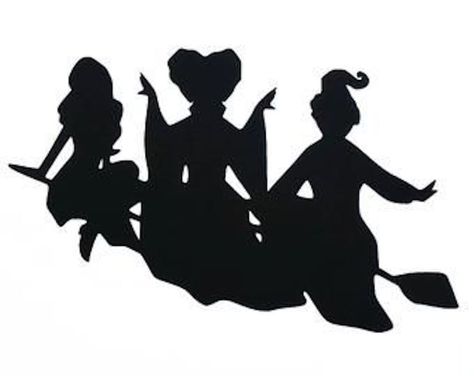 Adams Family Silhouettes Svg, Hocus Pocus Furniture Transfers, Hermanas Sanderson, Witch Home Decor, Hocus Pocus Party, Hocus Pocus Witches, Sanderson Sisters Hocus Pocus, Halloween Vinyl, Projets Cricut