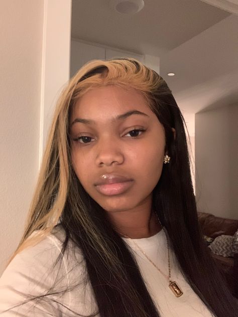 Black Blonde Brown Hair, Black Blonde And Brown Hair, Dyed Hair Black And Blonde, Blonde And Brown Skunk Hair, Black And Honey Blonde Hair, Black And Blonde Sew In, Brown And Blonde Hair Black Women, Black And Blonde Hair Black Women, Blonde On Black Hair