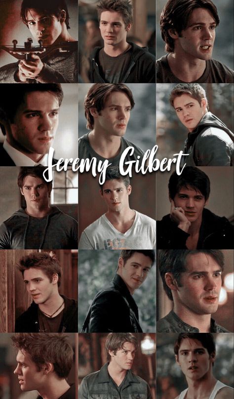 #jeremygilbert #tvd Jeremy Gilbert Wallpaper, The Vampire Diaries Jeremy, Jeremy Gilbert, Steven Mcqueen, Diary Movie, Vampire Diary, Vampire Diaries Outfits, The Vampire Diaries Characters, Vampire Diaries Poster