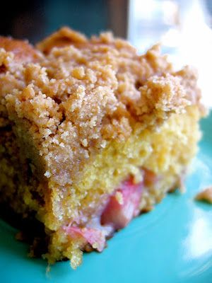 Rhubarb Coffee Cake, Rhubarb Cake Recipes, Rhubarb Coffee Cakes, Bojon Gourmet, Streusel Coffee Cake, Rhubarb Desserts, Rhubarb Cake, Honey Buns, Rhubarb Recipes