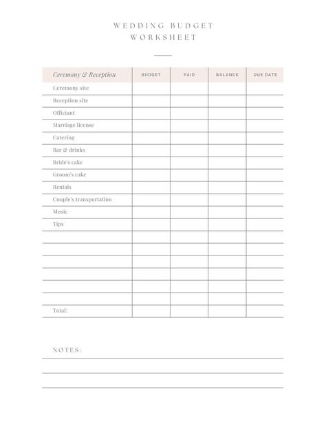 Ultimate Wedding Day Budget Checklist, Simple Minimalist Wedding Budget Checklist Editable Printable To Do List Download Small Wedding Planner, Simple Wedding Planning, Wedding Planner Checklist Printable, Simple Wedding Planning Checklist, Wedding Planning Checklist Budget, Wedding Budget Checklist, Budget Checklist, Wedding Budget Template, Simple Minimalist Wedding