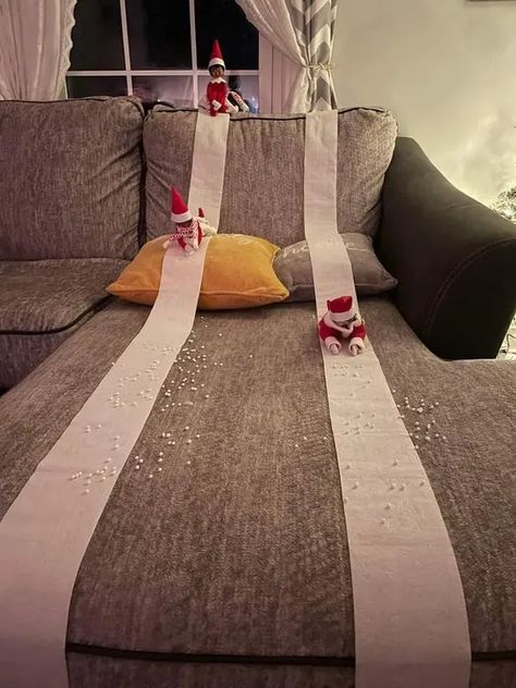 35+ Funny Elf on the Shelf Ideas for Kids - HubPages Elf On The Shelves, Funny Elf On The Shelf, Elf Ideas Easy, Awesome Elf On The Shelf Ideas, Elf Magic, Elf Activities, Xmas Elf, Elf Antics, Elf Fun