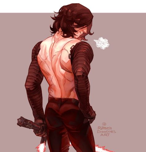 Kylo Ren Fanart, Anatomy Shading, Reylo Tumblr, Byronic Hero, Sith Apprentice, Ren Star Wars, Kylo Ren And Rey, Kylo Ren Adam Driver, Star Wars Kylo Ren