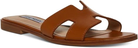 Amazon.com: Steve Madden Women's Hadyn Sandal, Cognac Leather, 8.5 Steve Madden Hadyn, Bling Sandals, Rose Gold Sandals, Tan Leather Sandals, Strappy Platform Sandals, Steve Madden Sandals, Ankle Strap Wedges, Leather Slide Sandals, Leather Sandals Women