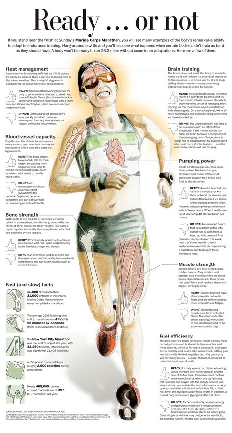 Facts about marathon running & preparing for it... and why it is beneficial to the body and how it functions... Men Health, Model Fitness, Running Inspiration, Half Marathon Training, Running Tips, Marathon Running, Roller Derby, Marathon Training, Running Motivation