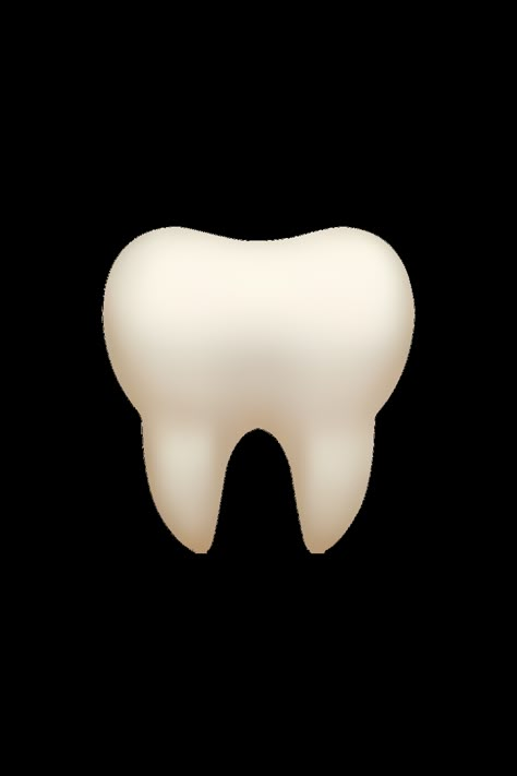 The emoji 🦷 depicts a single tooth, with a white crown and a yellowish root. The tooth is shown from a front-facing perspective, with a slight curve to the left. It has a smooth surface and a pointed tip, resembling a human incisor or canine tooth. The emoji has a cartoonish style, with black outlines and shading to give it depth and dimension. Teeth Emoji, Silly Emojis, Smile Tips, V34 Colour Corrector, Lego Hotel, Emojis Iphone, Apple Emojis, Teeth Aesthetic, Tooth Icon