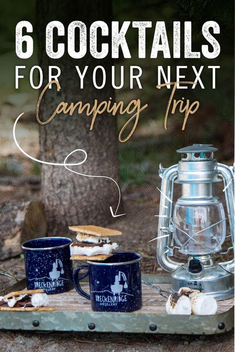 Camping Cocktails, Easy Cocktail Recipes, Colorado Lifestyle, Camping Foods, Camping Drinks, Easy Cocktail, Cocktails Recipes, Summit County, Campfire Food