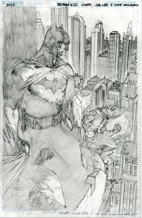 Jim Lee Batman, Jim Lee Art, Comic Art Sketch, Comic Book Shop, Comic Book Art Style, Western Comics, Cartoon Cartoon, Jim Lee, Art Study