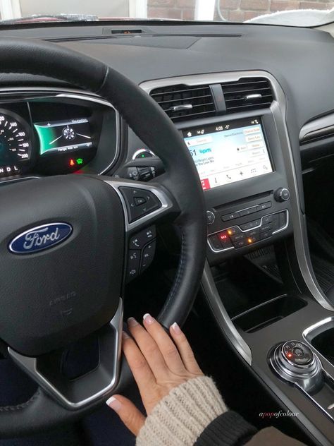 Ford Fusion Accessories, Ford Focus Accessories, 2018 Ford Fusion, New Car Picture, Ford Girl, Honda Civic Hybrid, Girly Car Accessories, Girly Car, Car Goals