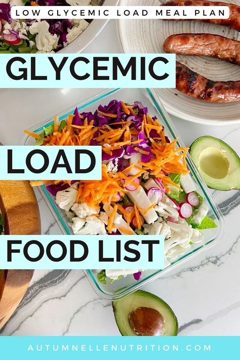 Your Complete Glycemic Load Food List [What To Eat + Meal Examples] Low Glycemic Foods List, Low Glycemic Index Foods, Low Gi Foods, Caprese Salad Recipe, Low Glycemic Diet, Low Glycemic Foods, Healthy Recipes For Diabetics, Low Glycemic, Food List