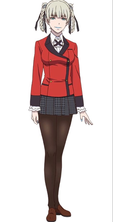 Kakegurui Female Characters, Kakeguri Kirari, Kakegurui Uniform, Kakegurui Kirari, Kakegurui Characters, Kakegurui Cosplay, Kirari Momobami, Anime Kakegurui, Anime Stars