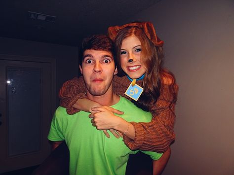 Scooby Doo & Shaggy Couples Halloween Costume Diy Scooby Doo Costume Women, Scooby And Shaggy Couples Costume, Scooby Doo And Shaggy Costume Couple, Scooby Doo Costumes Women, Shaggy And Scooby Costumes Couple, Scooby Doo Couple Costumes, Scooby And Shaggy Costume, Shaggy And Scooby Costumes, Shaggy From Scooby Doo