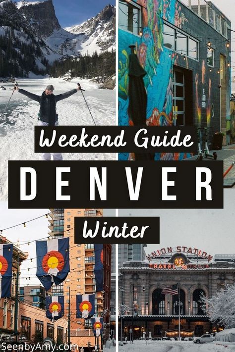 Colorado Winter Road Trip, Denver Colorado Things To Do February, Denver Winter Activities, Packing For Denver Winter, Winter In Denver Colorado, Colorado Itinerary Winter, Denver Colorado In December, Denver Packing List Winter, Denver Colorado In January