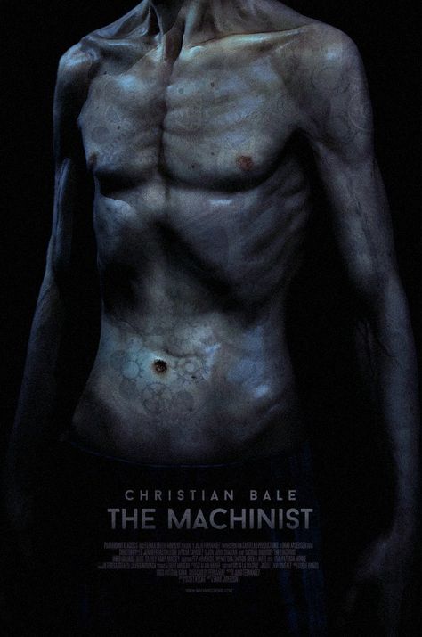 The Machinist Wallpaper, Christian Bale The Machinist, Complex Illustration, Movie Art Poster, The Machinist, Tv Posters, Key Art, Classic Movie Posters, Worst Movies