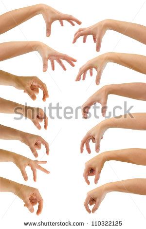 Set of hands of a caucasian female to grab objects, isolated on white - stock photo Figurative Kunst, Concept Art Tutorial, Ap Studio Art, Hand Drawing Reference, Art Terms, Hand Photo, Hand Reference, Human Reference, Body Reference Poses