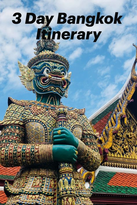 Thailand is one of the most popular tourist destinations in Asia with millions of visitors from all over the world including China and the US. I have curated a 3-day Bangkok Itinerary template with my recommendations of worth-it things to do. If you are like me, I like following a schedule to be able to get to the things I want to see and know what I will be doing next, but this is just a recommendation. #travel #thailand #bangkok #blog #itinerary Bangkok Itinerary, Bangkok Travel, Itinerary Template, Travel Planner, Tourist Destinations, Travel Itinerary, Day Trip, Street Food, Bangkok