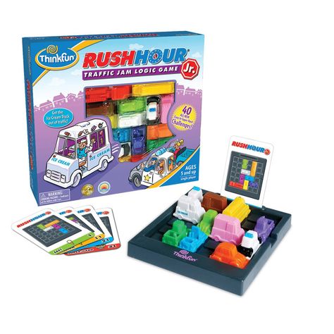 rush hour jr review Rush Hour Game, Busy Boxes, Logic Games, Traffic Jam, Rush Hour, Brain Games, Stem Toys, Single Player, Card Challenges