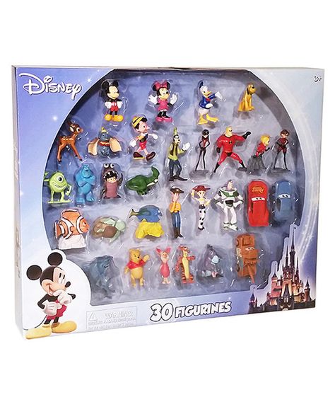 Look at this Disney Collector Figurines - Set of 30 on #zulily today! Toy Room Organization, Best Toddler Gifts, Diy Room Decor Videos, Disney Items, Disney Pop, Disney Collector, Disney Figurines, Disney Magic Kingdom, Popular Toys