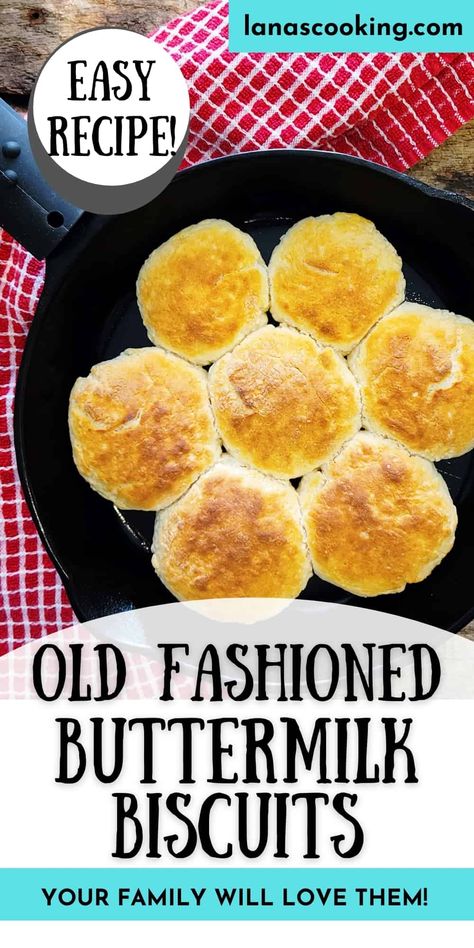 These Old Fashioned Buttermilk Biscuits are a childhood favorite. Served them with butter and syrup or filled with ham or sausage. https://www.lanascooking.com/another-buttermilk-biscuit/ Buttermilk Biscuits Easy, Heritage Recipes, Milk Biscuits, Homemade Biscuits Recipe, Homemade Buttermilk Biscuits, Buttermilk Biscuits Recipe, Kid Approved Meals, Homemade Bread Easy, Buttermilk Recipes