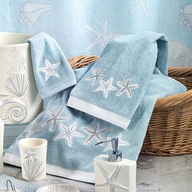 Bayside Seashells Bath Towel Nautical Bathroom Wall Decor, Seashell Themed Bathroom, Sea Themed Bathroom Target, Coastal Bath Towels, Ocean Bathroom Decor, Coastal Decor Bathroom, Sea Bathroom, Coastal Bedroom Furniture, Beach Room Decor