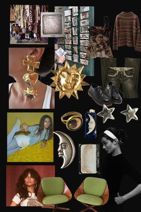 #moodboard #aquarius Aquarius Lilith Aesthetic, Aquarius Dressing Style, Aquarius Venus Aesthetic Clothes, Aquarius Venus Style Outfits, Aquarius Aesthetic Outfit, Aquarius Venus Aesthetic, Aquarius Outfits Aesthetic, Aquarius Rising Aesthetic, Lilith Astrology