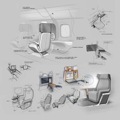 Airplane Interior Design, Concept Car Interior, Airplane Interior, Instagram Concept, Exciting Times Ahead, Aerospace Design, Industrial Design Portfolio, Yacht Interior Design, Furniture Design Sketches