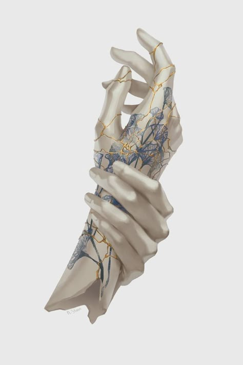 Kintsugi Art, Dnd Characters, Character Ideas, Cyberpunk, Character Inspiration, Anatomy, Art Inspo, Art Reference, Concept Art