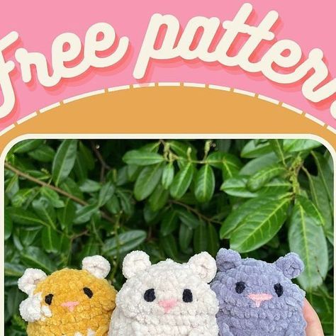 Amigurumi crochet pattern on Instagram: "Pattern and design by @c.a.t_crochets🌷  When publishing your works, please indicate the designer of the pattern"