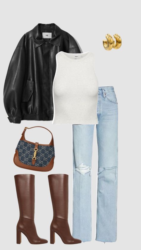 Fall Fits Going Out, Outfit Ideas Night Out Casual, Cold Going Out Outfits, Autumn Celebrities, Fall Going Out Outfits, Outfit Ideas Night Out, Jeans Winter, Party Hardy, Out Outfits