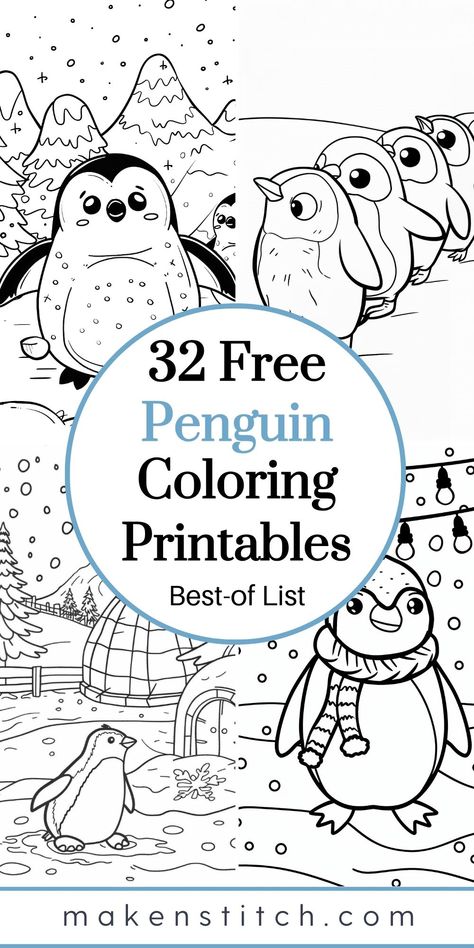 Download 32 free penguin coloring pages perfect for kids and adults! Print these adorable designs and enjoy hours of coloring fun. Penguin Free Printable, Penguin Colouring Pages, Penguin Coloring Pages Free Printable, Penguins Coloring Pages, Penguin Template Free Printable Kids, Penguin Coloring Page, Chinstrap Penguin, Happy Penguin, Kawaii Penguin