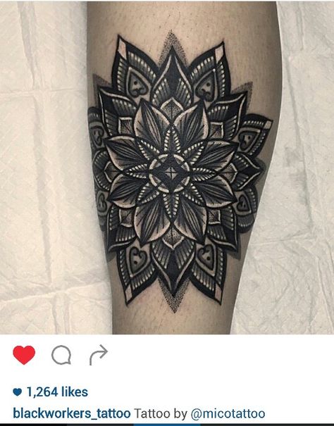 Black And Grey Cover Up Tattoo, Mandala Tattoo Black And Grey, Dark Shading Tattoo Cover Up, Dark Mandala Tattoo Design, Half Color Half Black Tattoo, Mandala Tattoo Black, Black Work Mandala, Black And White Mandala Tattoo, Dark Mandala Tattoo Cover Up