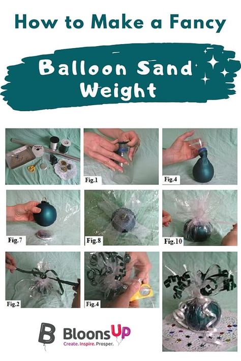 Diy Balloon Weight, Sand Images, Diy 60th Birthday, Weights At Home, 60th Birthday Balloons, Beer Birthday Party, Balloon Tree, Pretty Balloons, How To Make Balloon