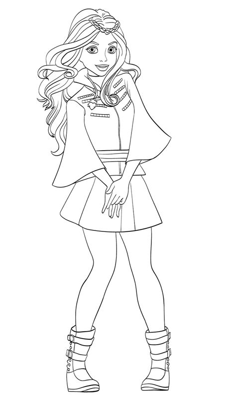 Descendants Coloring Pages, Descendants Evie, Disney Descendants Mal, Coloring Pages Inspirational, Pokemon Coloring Pages, Disney Colors, Pokemon Coloring, Coloring Pages For Girls, Disney Descendants