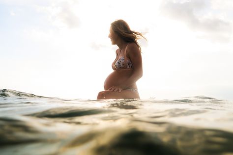 How I Surfed (and Bodysurfed) My Way through Pregnancy, and Loved It | The Inertia Surf Maternity Shoot, Water Maternity Photos, Baby Shoot Ideas, Motherhood Photos, Baby Ellie, Surf Baby, Pregnancy Photo Shoot, Couple Pregnancy Photoshoot, I Want A Baby