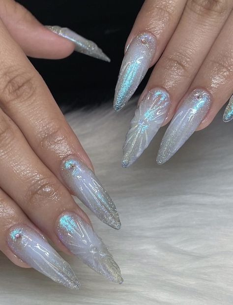 Taking New Clients, Blue Christmas Nails, Nail Art Inspo, Queen Nails, Winter Nails Acrylic, Grunge Nails, Mermaid Nails, Seasonal Nails, Garden Grove