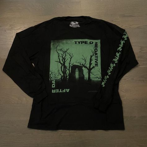 type o negative after dark long sleeve t... - Depop Type O Negative Shirt, Type O Negative, After Dark, Christmas Wishlist, Long Sleeve T Shirt, Long Sleeve Tshirt, Cute Outfits, Like New, Band