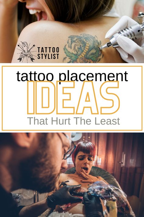 Too Much Tattoo, Least Painful Tattoo, Women Tattoo Placement, Need Tattoo, Back Tattoo Placements, Hidden Tattoo Placement, Leg Tattoo Placements, Plus Size Tattoos, Rose Tattoo Placement