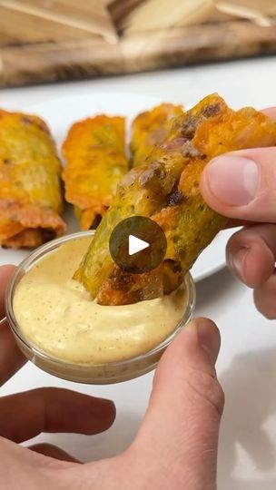 8.8K views · 2.1K reactions | Big Mac Roll Ups 🍔 
Credit to: 🎥 @ketosnackz 

Lay out 4 slices of cheddar on a parchment lined baking sheet. 

Top each pile with 4 pickles, chopped onions and hamburger meat. 

Bake @ 400F for about 10 minutes. Roll them up, dip in mac sauce & enjoy!

Mac Sauce Ingredients: 3/4 cup mayonnaise  1 tbsp mustard  2 tbsp chopped dill pickles 1 tbsp white vinegar  1 tbsp chopped onions 2 tsp sweetener  1/2 tsp smoked paprika | Great Recipes | _great_recipes_ · Original audio Pickles Onions, Quick Keto Meals, Mac Sauce, Recipes Savory, Pork Steak, Dill Pickles, Hamburger Meat, Keto Cooking, Easy Cheesy