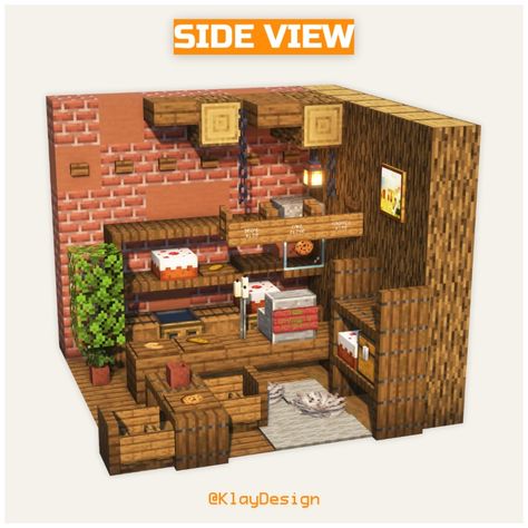 BAKERY INTERIORS 🥖🍞🧑‍🍳 Here’s an interior concept of a small bakery! Rate it 1-10!! 🫢😆 Hope you enjoyed it! ——————————————— ⁃ 🪴 Follow @klay.design_mc for more! ⁃ 💬 Lemme know your thoughts! ⁃ 🙌 Complementary Shaders ⁃ 🍳 Repost with credits only! ——————————————— #minecraft #minecraftbuild #minecraftideas #minecrafthouse #minecraftbakery #minecraftvillage #minecrafter #minecraftdaily #minecraftdesign #minecraftbuilds #minecraftcake Minecraft Bakery Building Cute, Small Bakery Minecraft, Minecraft Small Cafe, Cake Shop Minecraft, Minecraft Conversation Pit, Minecraft Cake Shop, Minecraft Fast Food, Minecraft Grocery Store Interior, Minecraft Office Interior